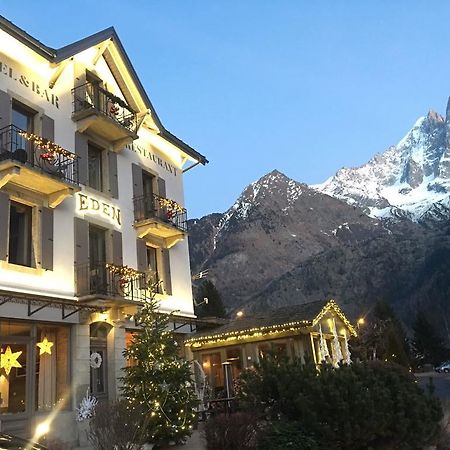 Eden Hotel, Apartments And Chalet Chamonix Les Praz Eksteriør billede