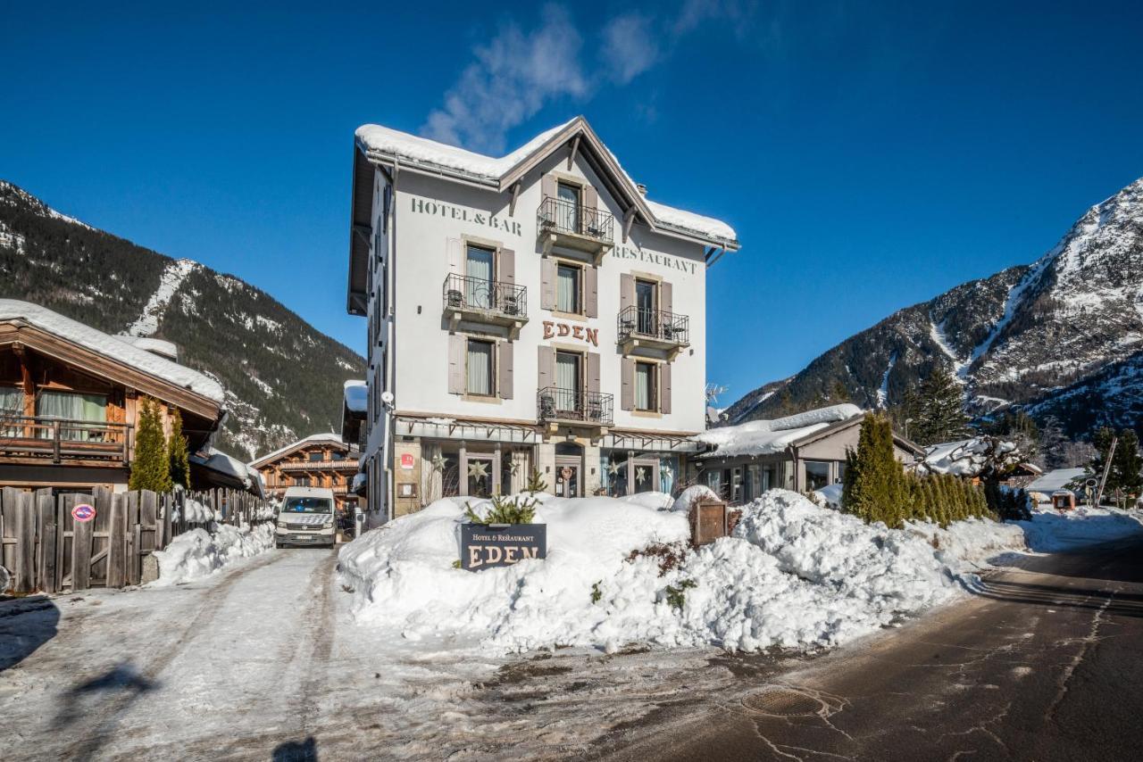 Eden Hotel, Apartments And Chalet Chamonix Les Praz Eksteriør billede