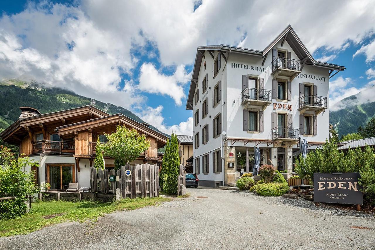 Eden Hotel, Apartments And Chalet Chamonix Les Praz Eksteriør billede