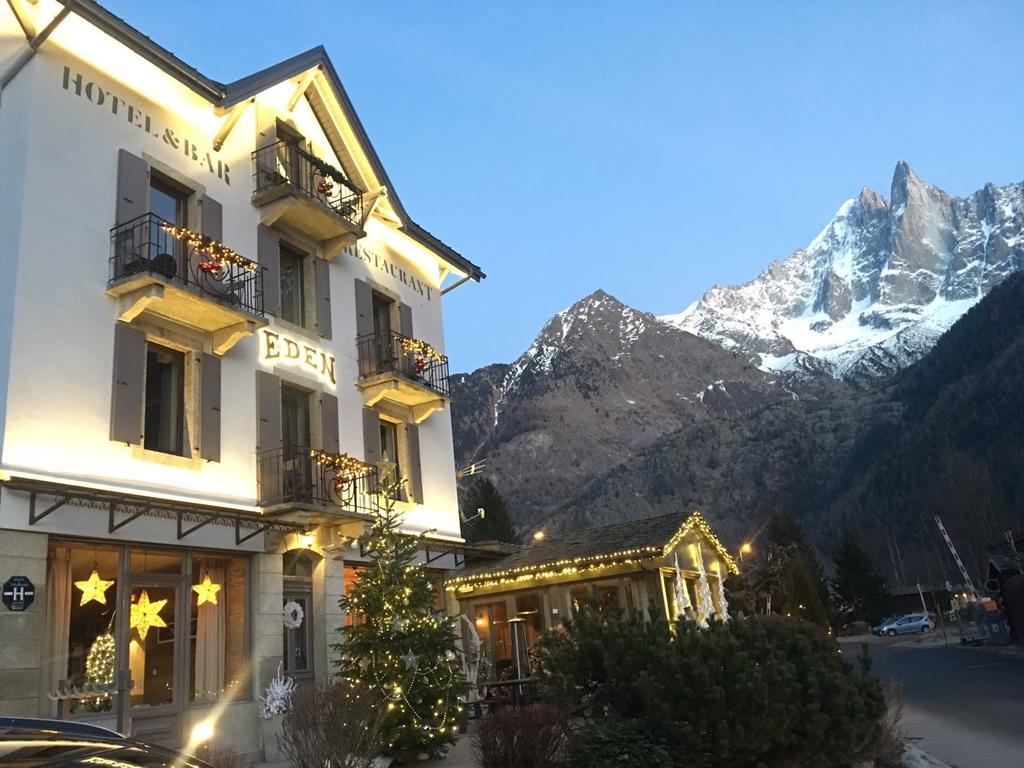 Eden Hotel, Apartments And Chalet Chamonix Les Praz Eksteriør billede