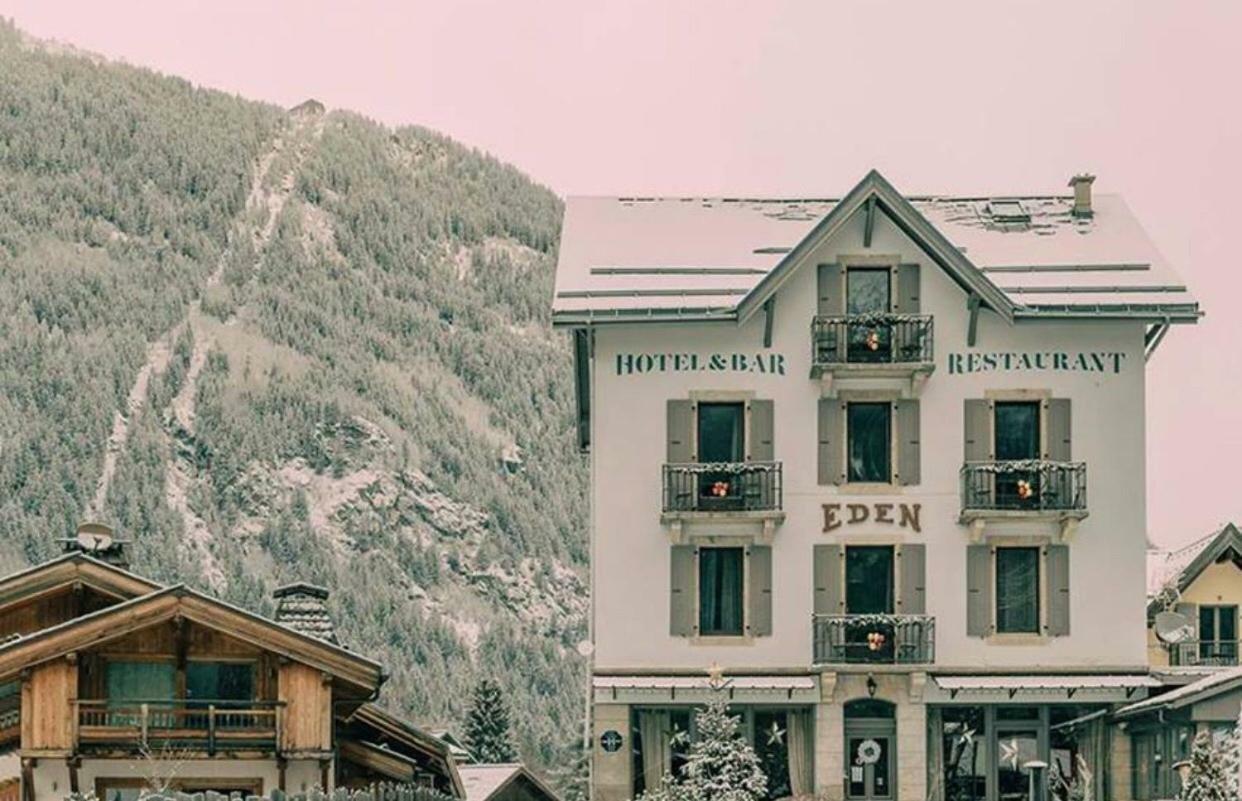 Eden Hotel, Apartments And Chalet Chamonix Les Praz Eksteriør billede